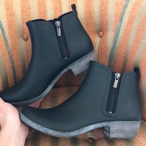 Lucky Brand Rain Booties Size 10
